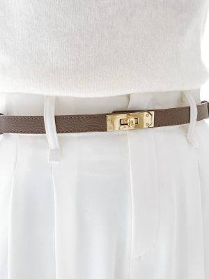 Genuine leather belt